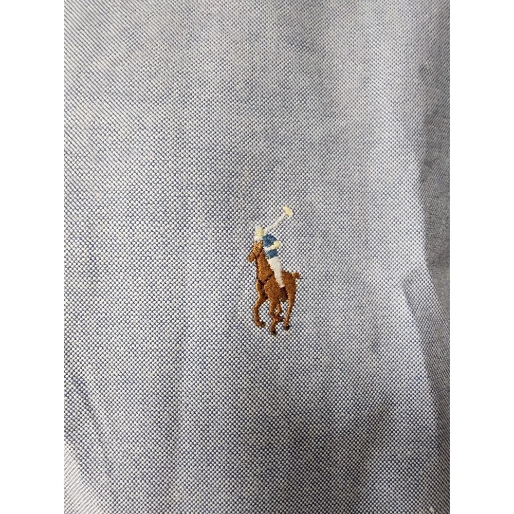 Ralph Lauren Blake Men's‎ Oxford  Shirt Flesh Pony Button Down  XXL